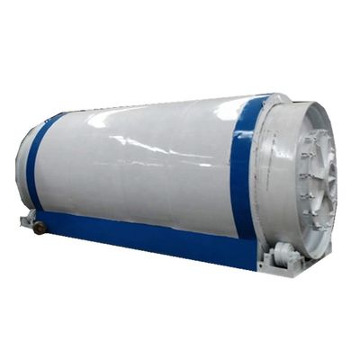Steenkool-aangedreven continue pyrolyse-machine voor afvalband Plastic olie slib Aluminiumfolie