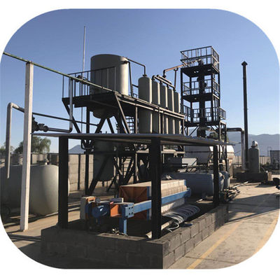 Recycling van olieafval in een dieseldistillatiecentrale 7.2-9 ton Output in 24 uur