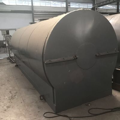 30TPD Afval motor olie raffinage naar diesel distillatie apparatuur in 150 vierkante meter