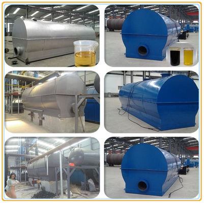 16 kW hoogcapaciteits ruwe olie afval gebruikte motor olie motor olie raffinaderij machine voor diesel
