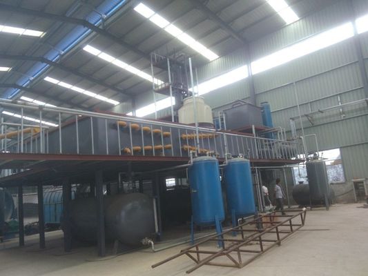 16 kW hoogcapaciteits ruwe olie afval gebruikte motor olie motor olie raffinaderij machine voor diesel