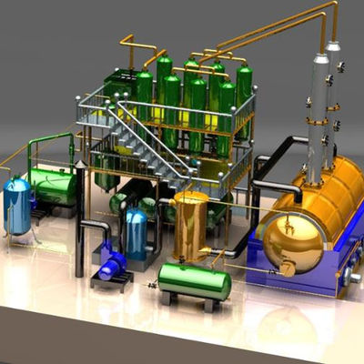Hoge opbrengst LCO tot dieseldistillatie 150 m2 Installatieoppervlakte en grote productie