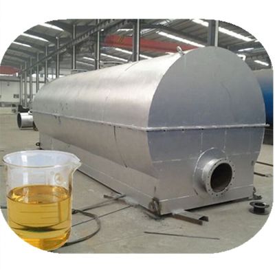 Pyrolyse-olie-destillatie-installatie voor het omzetten van oude banden en plastic in dieselbrandstof