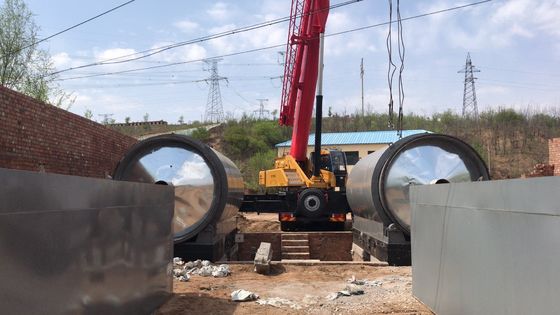 Machine voor de pyrolyse van afvalstoffen met een hoog vermogen van 15,5 kW voor het verkrijgen van brandstofenergie