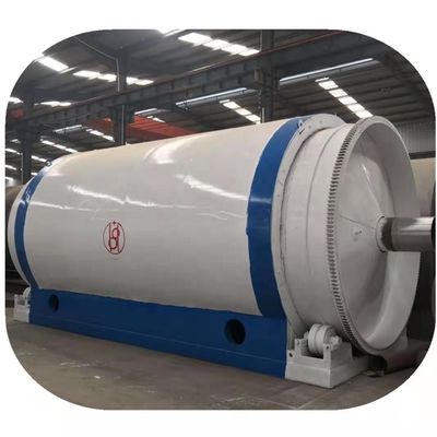 15.5kw Pyrolyse-machine voor het omzetten van afvalstoffen uit banden, kunststof en rubber in brandstof