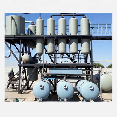 Efficiënt zuiveren van gebruikte motorolie D1600*3500mm Energy Mining Distillatie machine