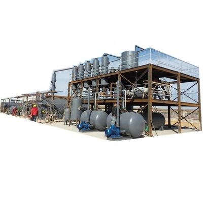 Efficiënt zuiveren van gebruikte motorolie D1600*3500mm Energy Mining Distillatie machine