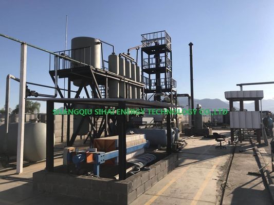 Efficiënt zuiveren van gebruikte motorolie D1600*3500mm Energy Mining Distillatie machine