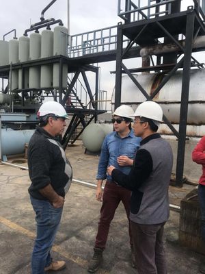 10-15 ton capaciteit Olie recycling productielijn