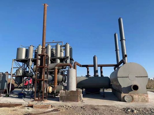 Volledig automatische continue raffinaderij voor ruwe aardolie voor dieselenergie