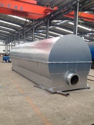 16kw High Capacity Waste Engine Oil Refinery for Diesel Machine 2.2*5.5m Afmetingen