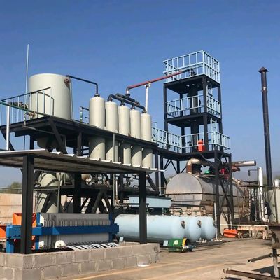 Continuous Crude Petroleum Refinery Machine to Diesel Energy met Q245R ketelstaal