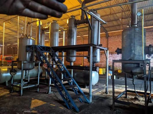 Revolutionaire technologie Destillatiefabriek voor afvalolie om diesel en basisolie te produceren