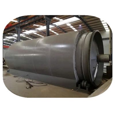 Verwerking van afvalstoffen in oliebrandstof Energiebatch Roterende pyrolyse-machines voor recycling