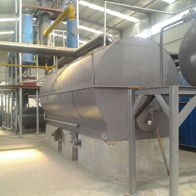 Destillatieapparatuur voor olieafval met een hoge capaciteit voor de productie van diesel en basisoliën