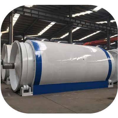 Q245R Kesselstaalreactor Plastic to Diesel Conversion Machine met een capaciteit van 10 ton