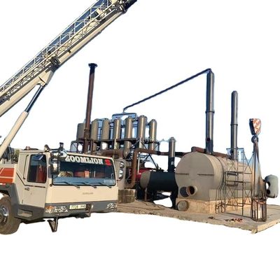 Recycling van gebruikte motorolie in diesel 30 kg distillatie-installatie voor voedsel en dranken