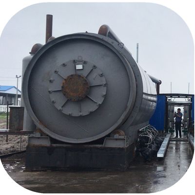 Q245R Pyrolyse-machine voor het omzetten van afvalstoffen in brandstofenergie