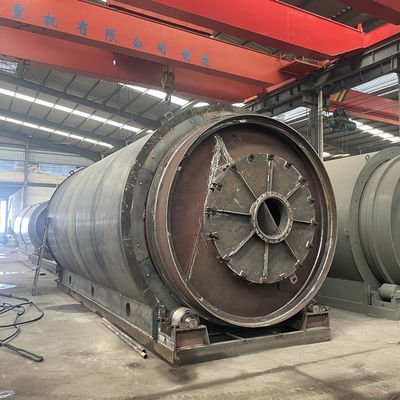 15.5kw Type Kleinschalige afvalband Plastic Rubber Pyrolyse Plant voor de productie van brandstof