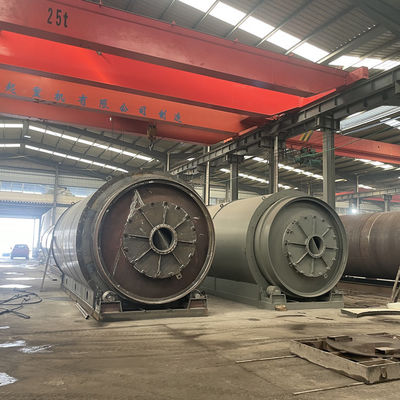 15.5kw Type Kleinschalige afvalband Plastic Rubber Pyrolyse Plant voor de productie van brandstof