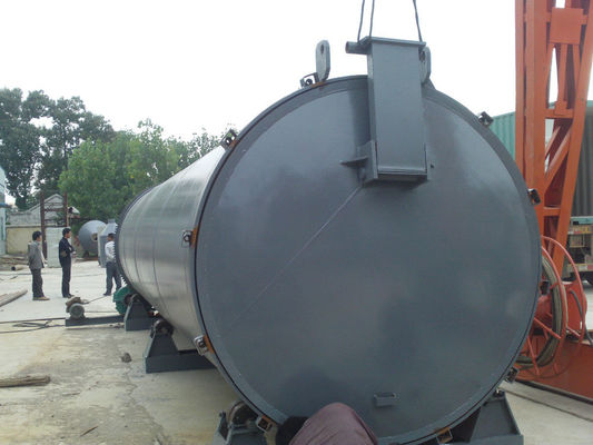 Pyrolyse-technologie die plastic omzet in brandstof met een capaciteit van 5,5 ton