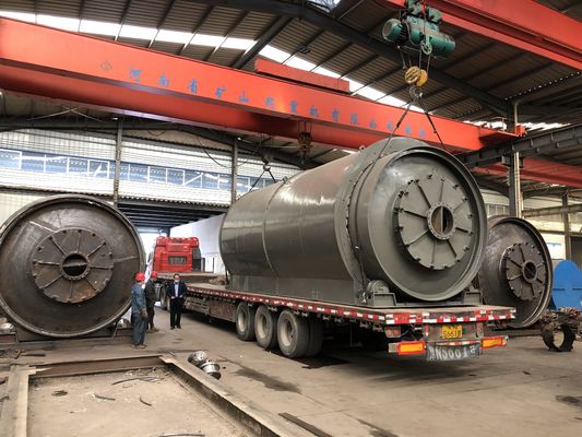 Top-afval Plastic banden rubber olie slib tot energie brandstof olie machine 30000 kg Gewicht