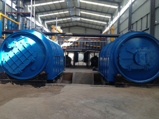 SIHAI Recycling Pyrolyse Plant Converting Waste Tire Rubber Plastic into Fuel Energy