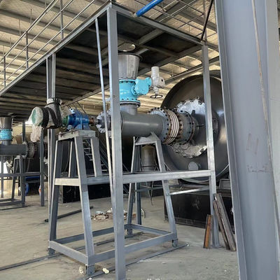 Semi-continuous Waste Tire Plastic Pyrolyse Plant met 380V/50HZ Spanning tegen betaalbare prijzen