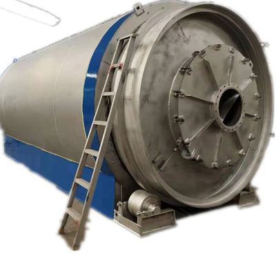 Recyclingbandbandband plastic olie slib pyrolyse machine met COC certificaat in Algerije