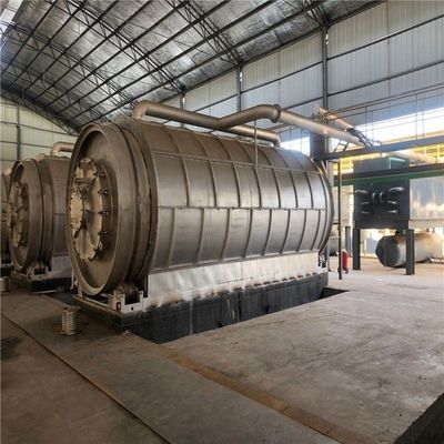 36000 KG Omzetting van afvalrubberband naar dieselbrandstof olie pyrolyse machine met CE ISO