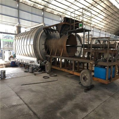 36000 KG Omzetting van afvalrubberband naar dieselbrandstof olie pyrolyse machine met CE ISO