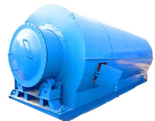 Q245R Boiler Steel Reactor Material Waste Tire Pyrolyse Plant voor de productie van diesel