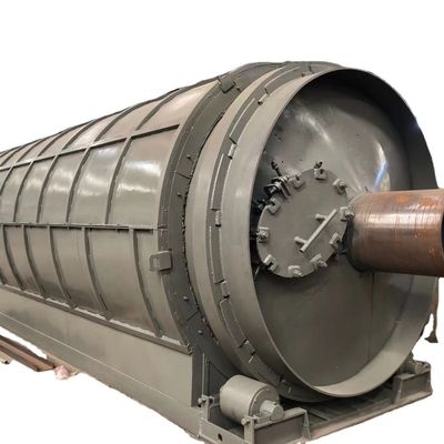 17.5 kW vermogen Pyrolyse olie banden recycling machine met een hoge olieopbrengst