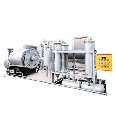 8-10 ton dagelijkse capaciteit Pirolyse-machine voor afvalbanden 2200*6600mm