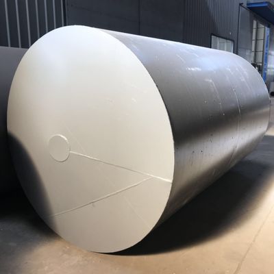 8-10 ton dagelijkse capaciteit Pirolyse-machine voor afvalbanden 2200*6600mm