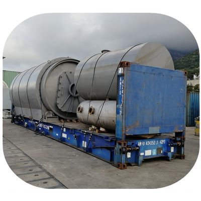 milieuvriendelijke 30 T-katalysator voor pyrolyseband tot olie in 2600mm*6600mm Grootte