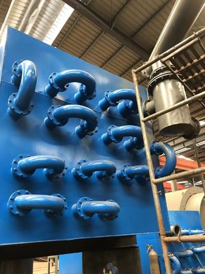 38 ton capaciteit Pyrolyse afvalband tot olie productielijn voor 300 m2 locatie