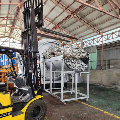Milieuvriendelijke en afvalbanden olie pyrolyse machine recyclinglijn voor 38 ton