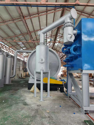 Pyrolyse-machines voor het omzetten van kleine afvalstoffen van kunststof in dieselolie 380 V spanning