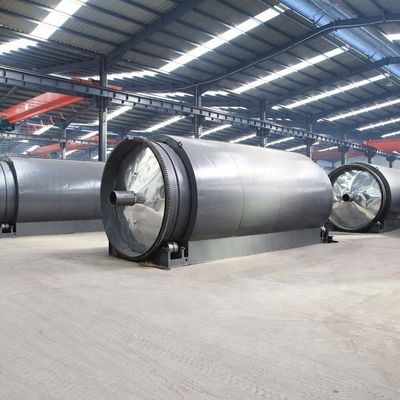 Pyrolyseapparatuur met een capaciteit van 10 T/dag voor de omzetting van kunststof in dieselbrandstof