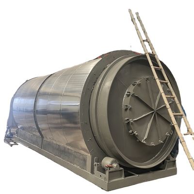 10 ton pyrolyse-installatie voor diesel-productie van kunststof/banden voor diesel-olie