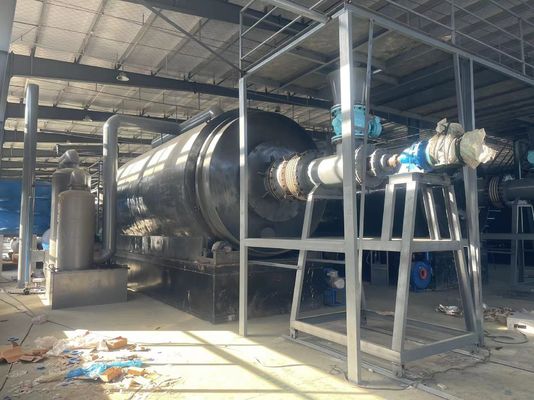 10 ton pyrolyse-installatie voor diesel-productie van kunststof/banden voor diesel-olie